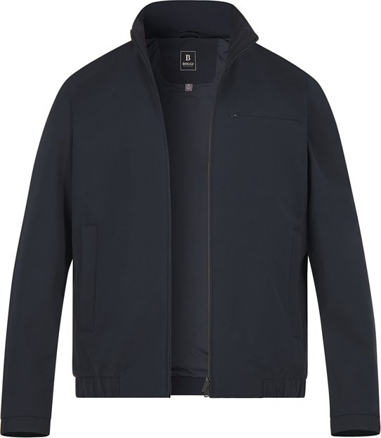 BOGGI MILANO Herren Jacke blau unifarben