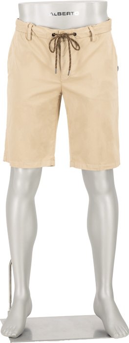Alberto Herren Hosen beige Slim Fit