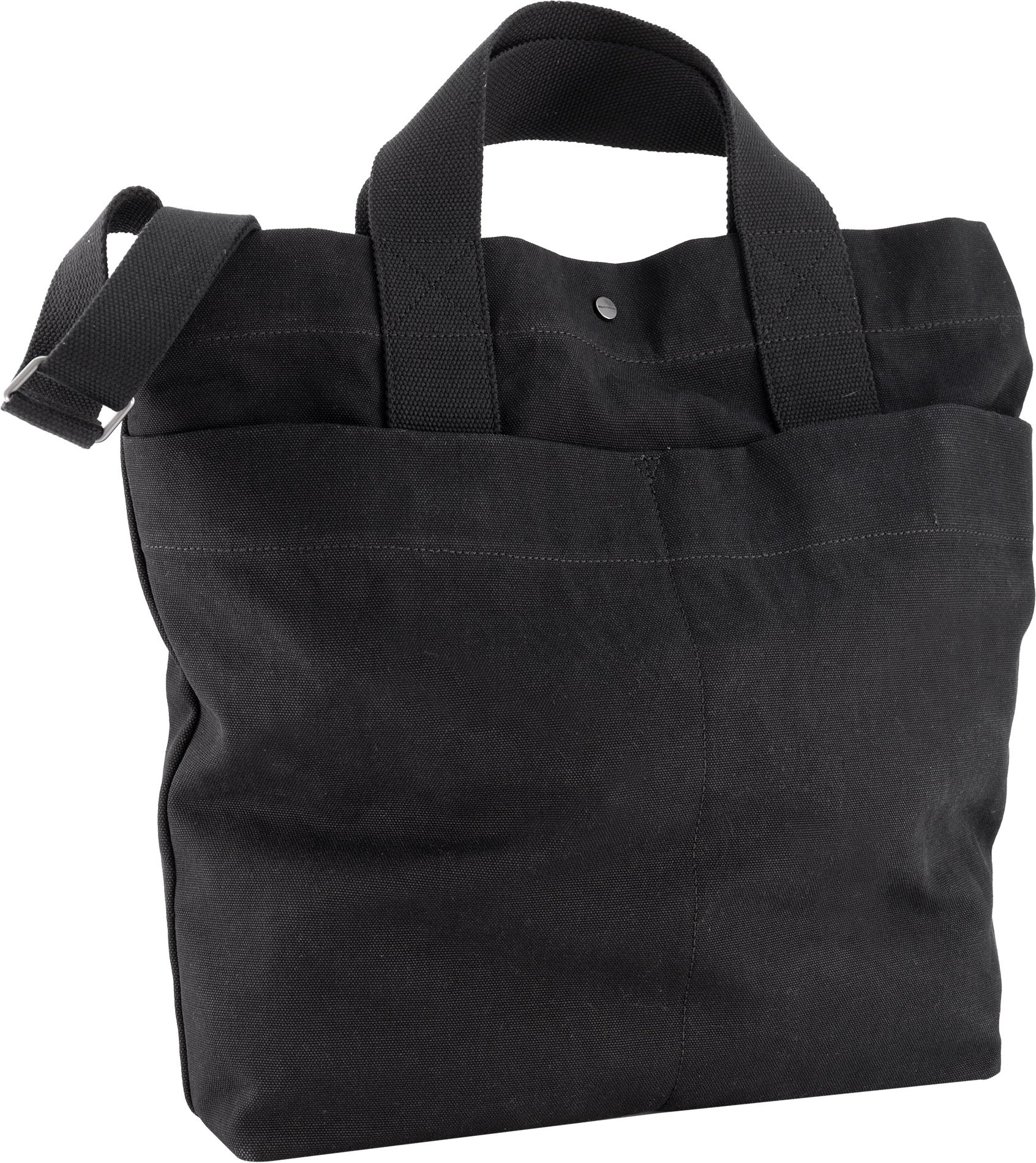 Thumbnail - Marc O'Polo Herren Shopper schwarz Canvas-Gewebe