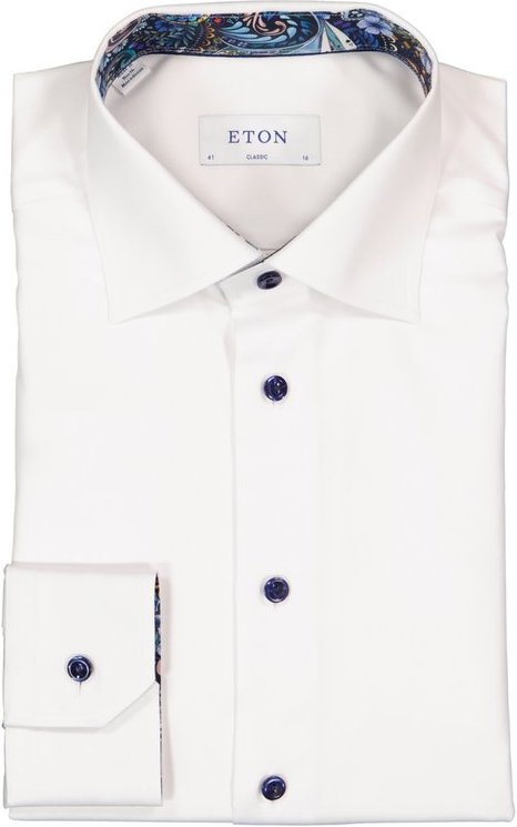 ETON Herren Hemd weiß Classic Fit