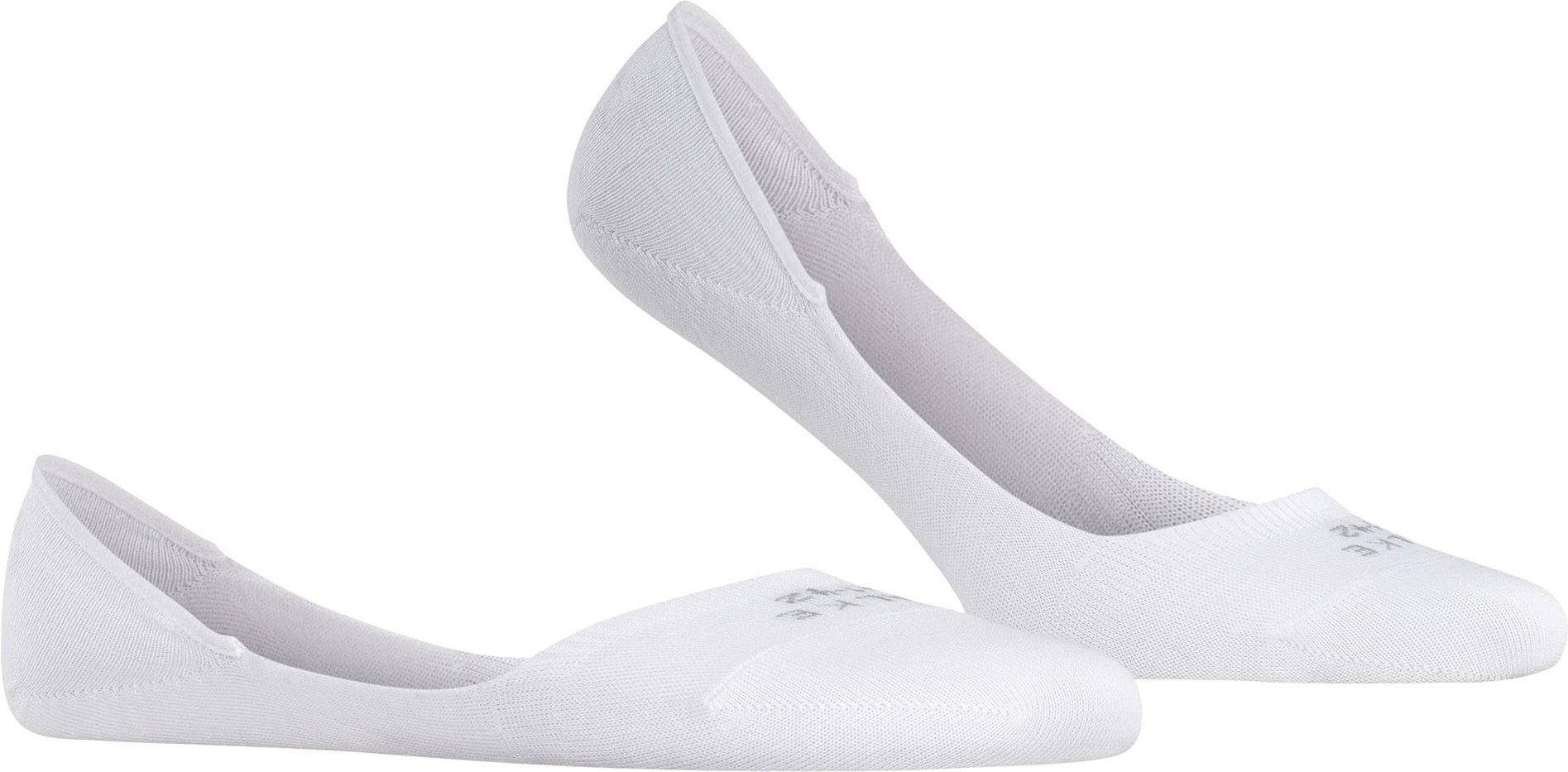 Falke Herren Füsslinge weiß Baumwolle & Mix unifarben