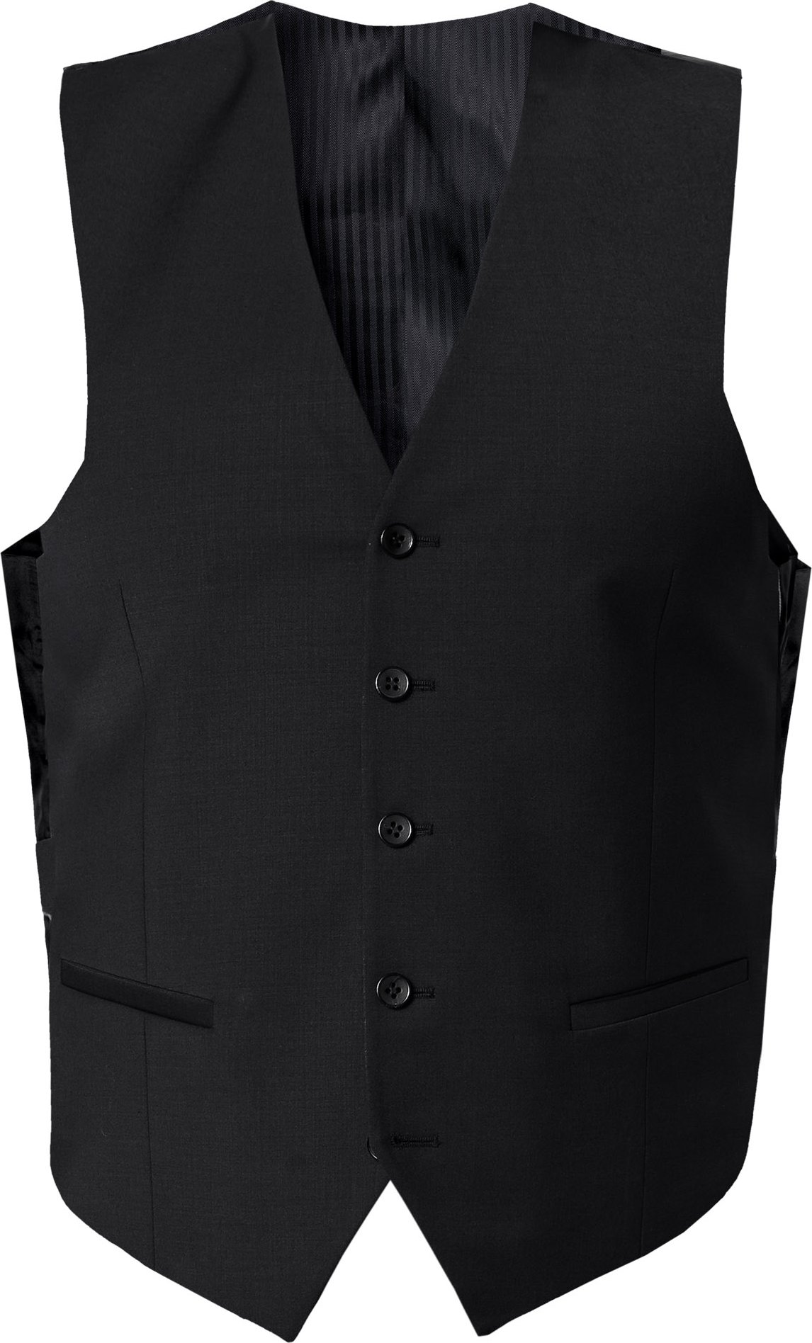Thumbnail - CG Herren Weste schwarz Slim Fit