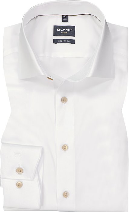 OLYMP Herren Hemd weiß