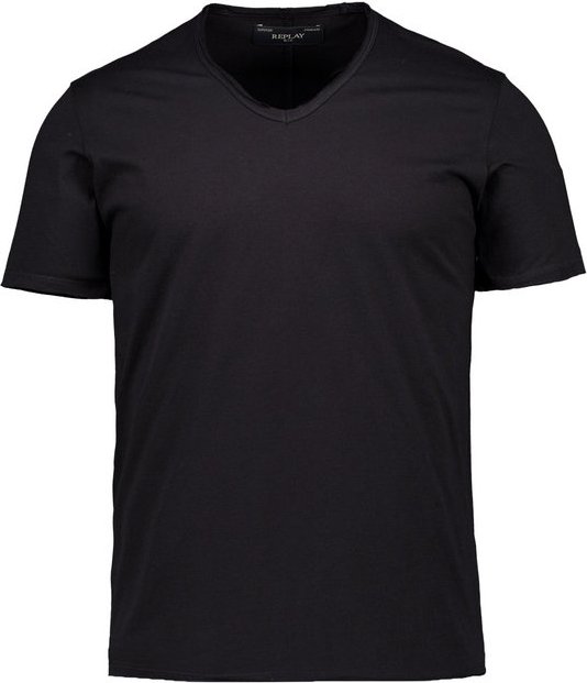 Replay Herren T-Shirt schwarz