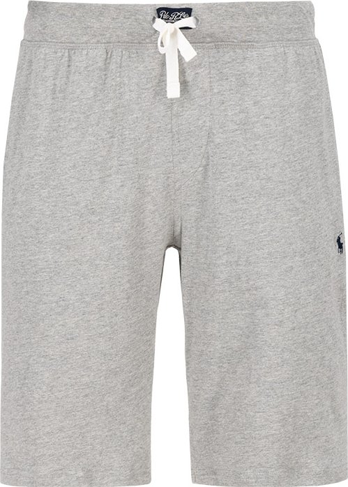 Thumbnail - Polo Ralph Lauren Herren Pyjamashorts grau Baumwolle & Mix unifarben