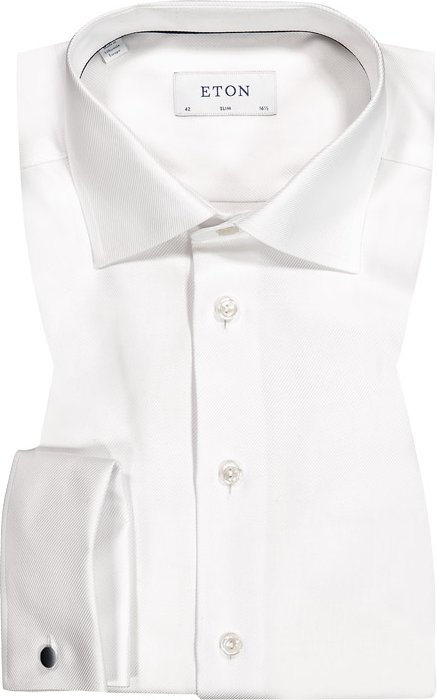 ETON Herren Hemd weiß Slim Fit