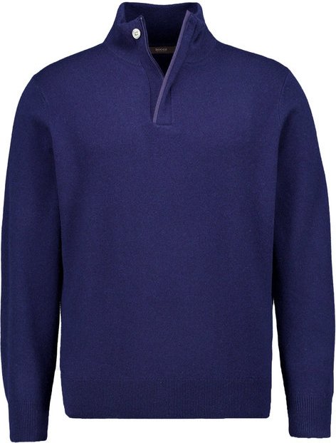 BOGGI MILANO Herren Troyer blau unifarben