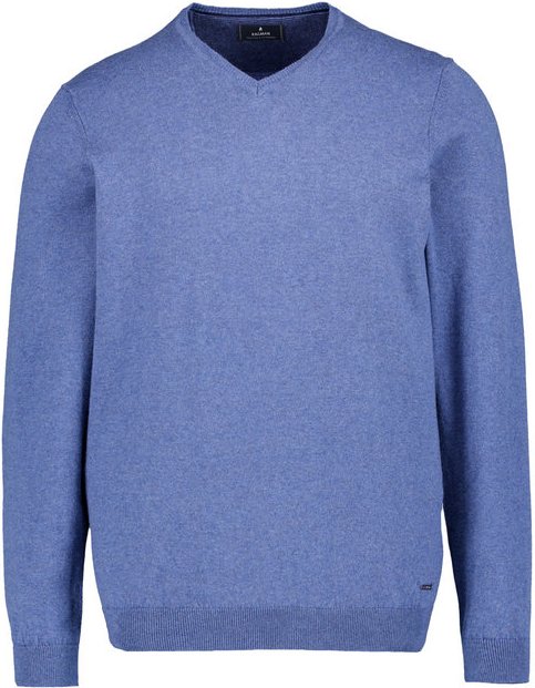 RAGMAN Herren Pullover blau unifarben