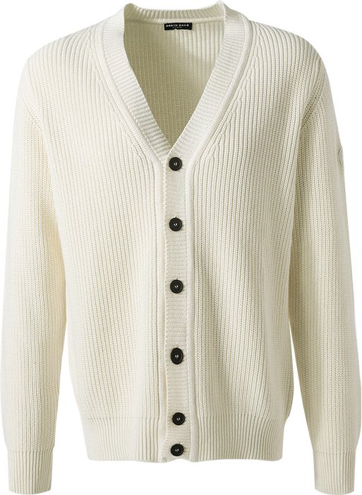 Thumbnail - NORTH SAILS Herren Cardigan weiß unifarben