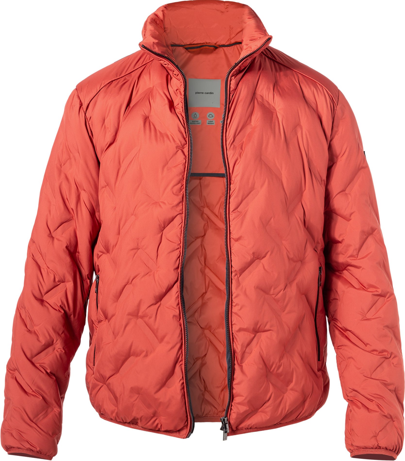Thumbnail - Pierre Cardin Herren Steppjacke rot unifarben