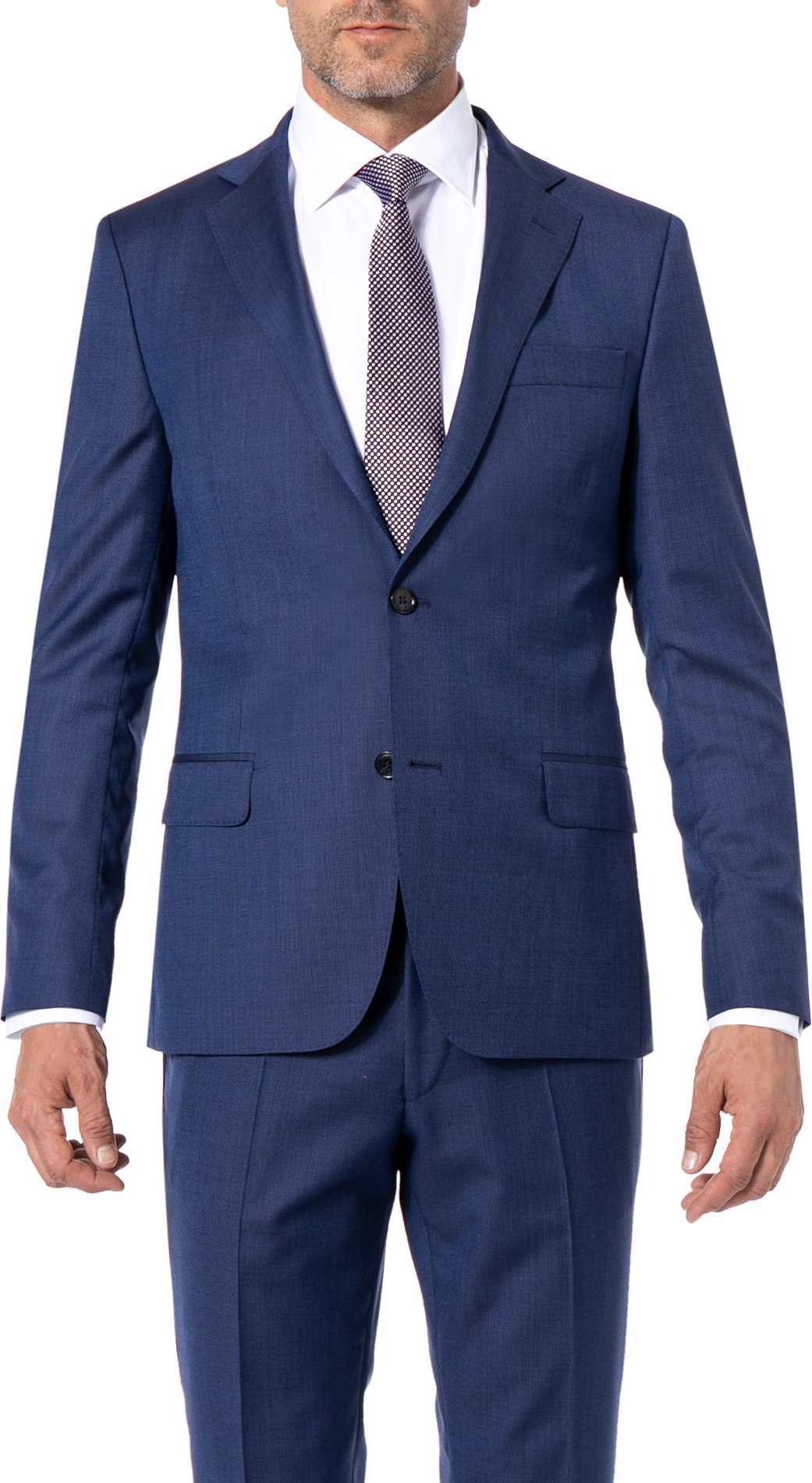 OSCAR JACOBSON Herren Sakko blau