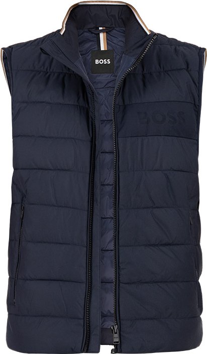 Thumbnail - BOSS Black Herren Jacken blau unifarben