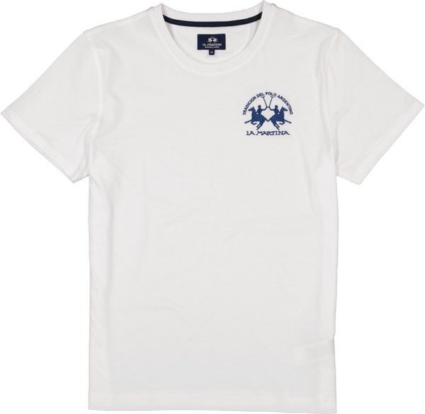 LA MARTINA Herren T-Shirt weiß