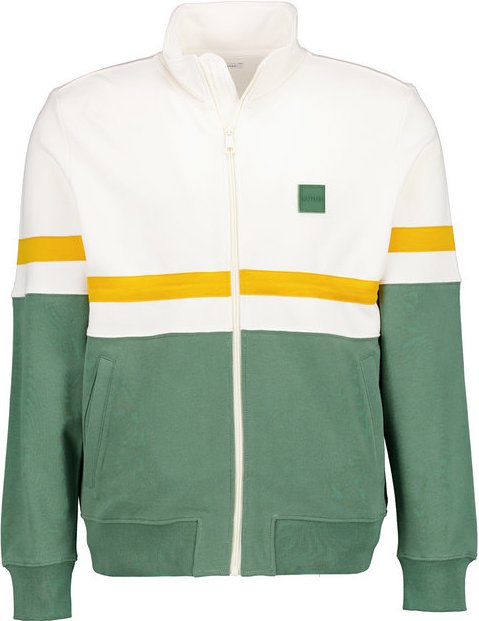 Thumbnail - MUSTANG Herren Sweatjacke gelb Gestreift