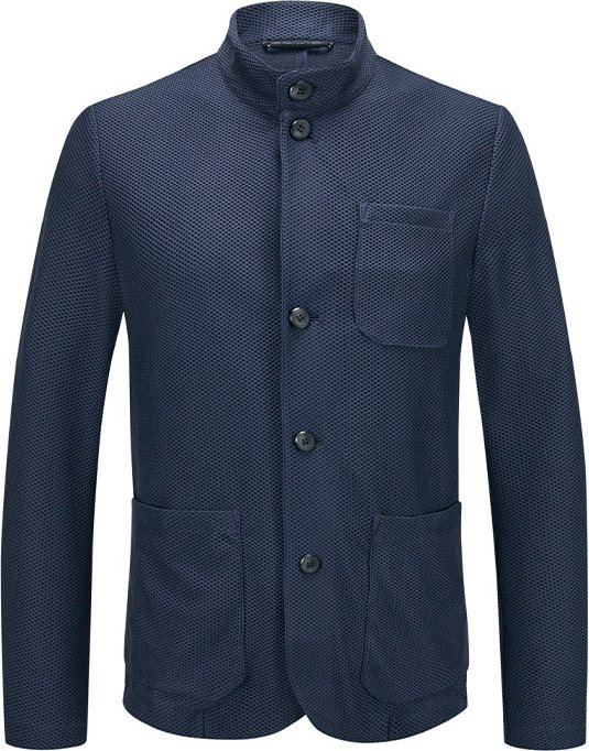 MILESTONE Herren Jacke blau