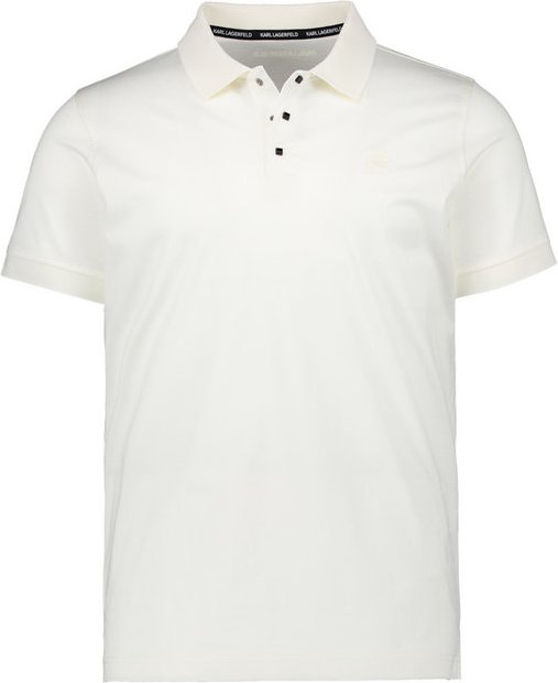 KARL LAGERFELD Herren Polo-Shirt weiß