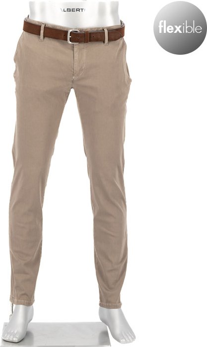 Thumbnail - Alberto Herren Jeans braun Slim Fit