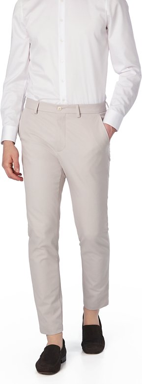 BOSS Black Herren Hose grau Slim Fit