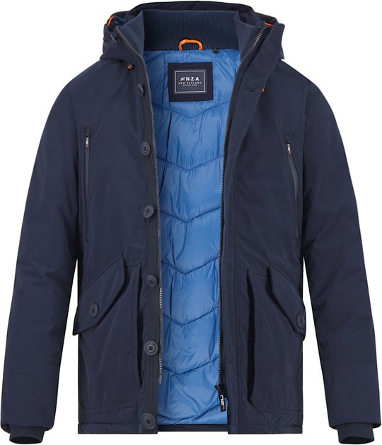 N.Z.A. Herren Jacke blau unifarben
