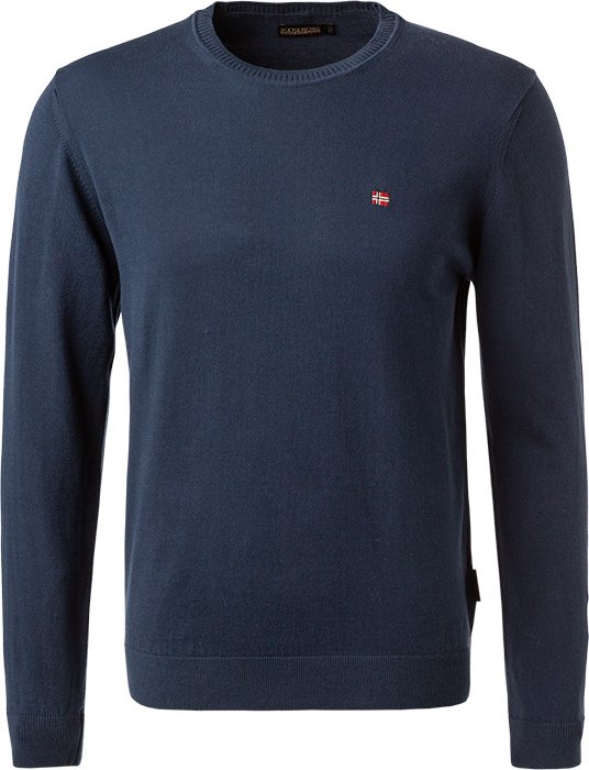 NAPAPIJRI Herren Pullover blau unifarben