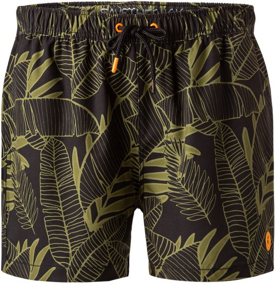 Thumbnail - SAVE THE DUCK Herren Badeshorts grün Mikrofaser Gemustert