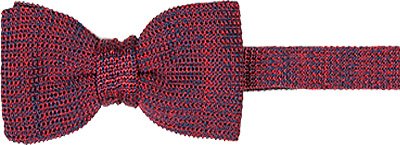 Ascot Herren Schleife rot meliert