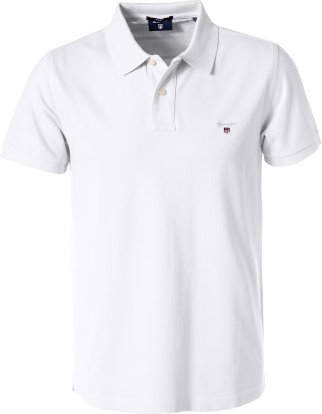 Gant Herren Polo-Shirt weiß