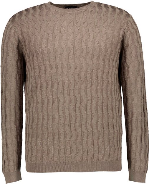 Thumbnail - EMPORIO ARMANI Herren Pullover braun unifarben