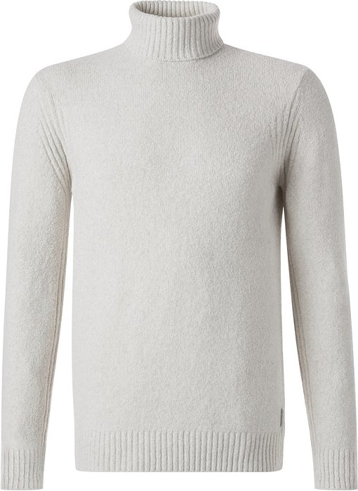 CINQUE Herren Rollkragenpullover beige unifarben