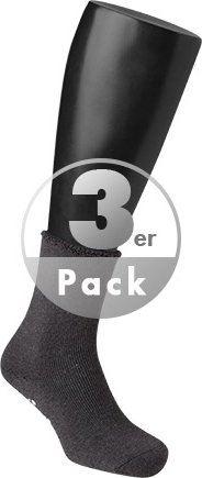 Thumbnail - Hudson Herren Socken grau Mikrofaser/Funktion unifarben