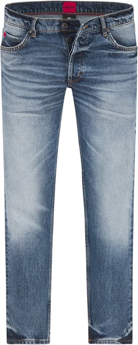 HUGO Herren Jeans blau