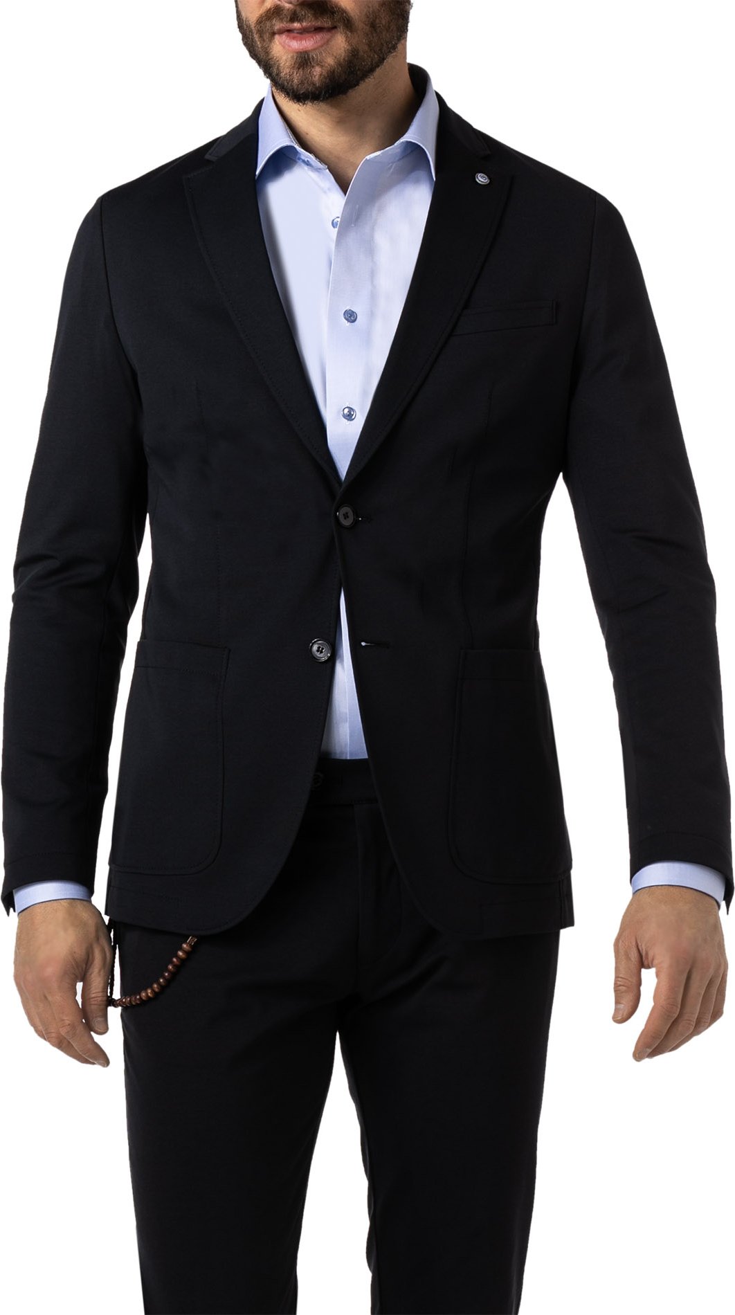 Thumbnail - CG Herren Sakko blau Slim Fit