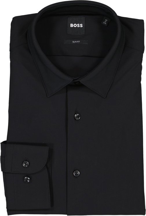 BOSS Black Herren Hemd schwarz