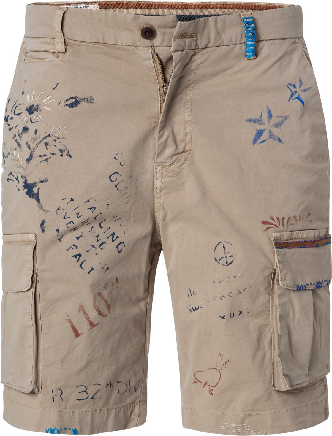 Thumbnail - BOB Herren Cargoshorts beige