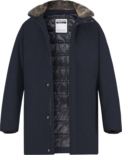 Thumbnail - Strellson Herren Jacke blau unifarben