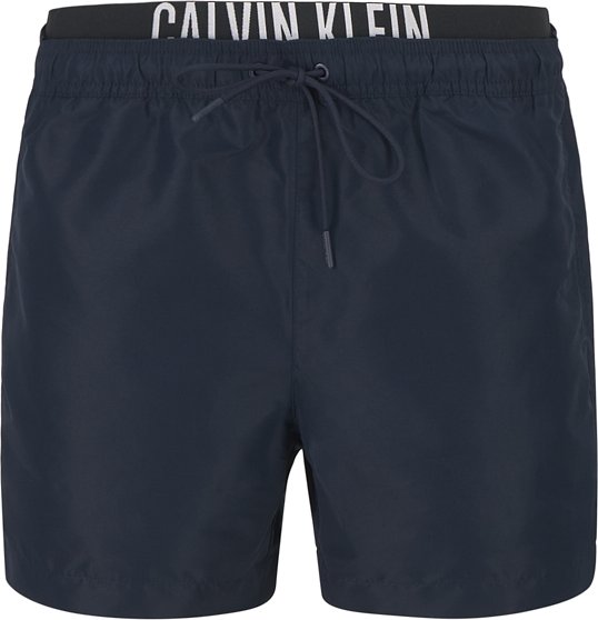 Calvin Klein Swimwear Herren Badeshorts blau Mikrofaser unifarben