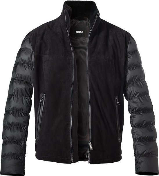 BOSS Black Herren Jacke schwarz