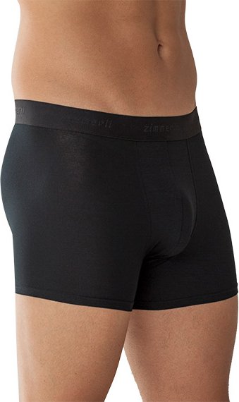 Zimmerli Herren Pant schwarz Viskose/Modal unifarben