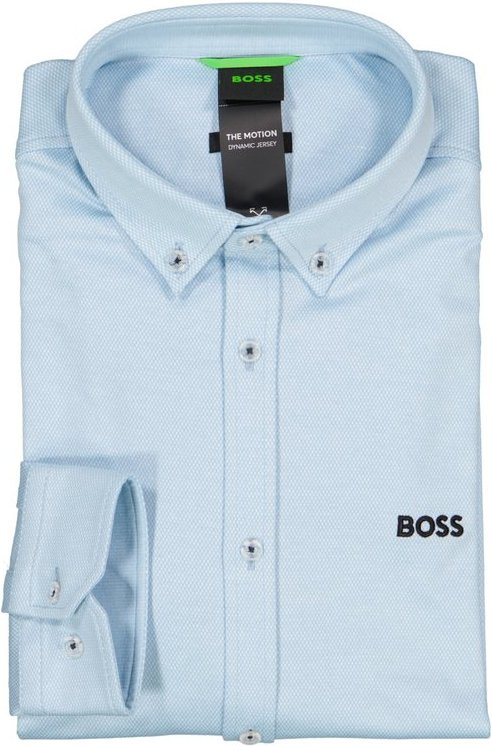 BOSS Green Herren Hemd blau