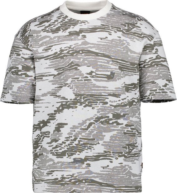 BOSS Orange Herren T-Shirt grau