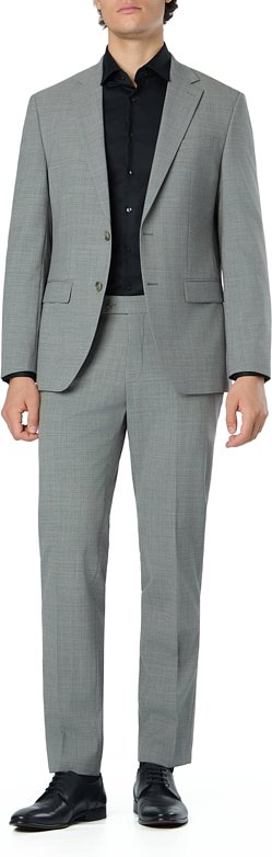 HECHTER PARIS Herren Anzug grau