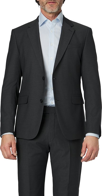 Strellson Herren Sakko grau meliert Slim Fit