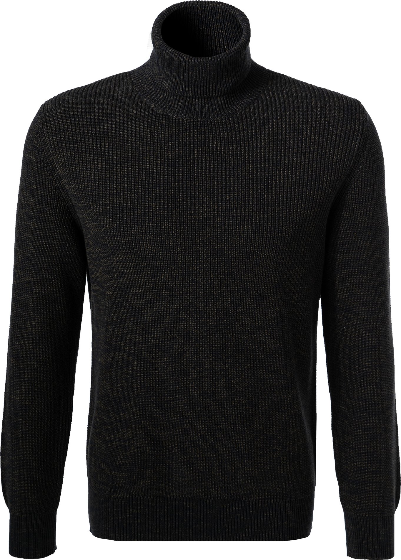 Marc O'Polo Herren Rollkragenpullover blau unifarben