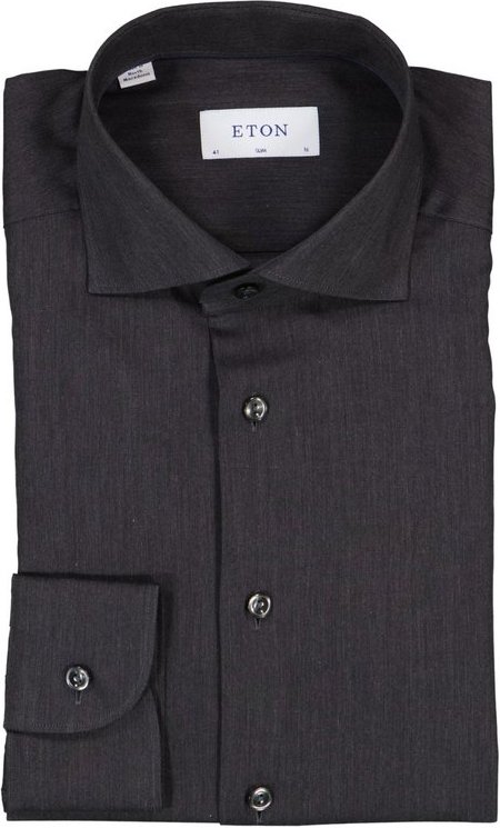 ETON Herren Hemd grau Slim Fit