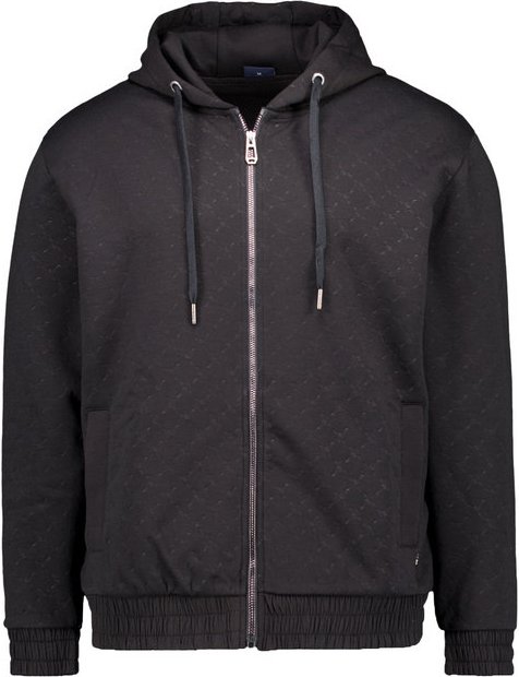 JOOP! Herren Sweatjacke schwarz unifarben