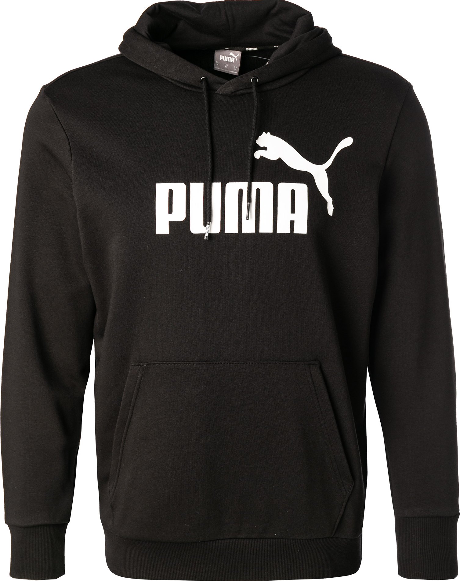 PUMA Herren Hoodie schwarz Baumwolle & Mix unifarben