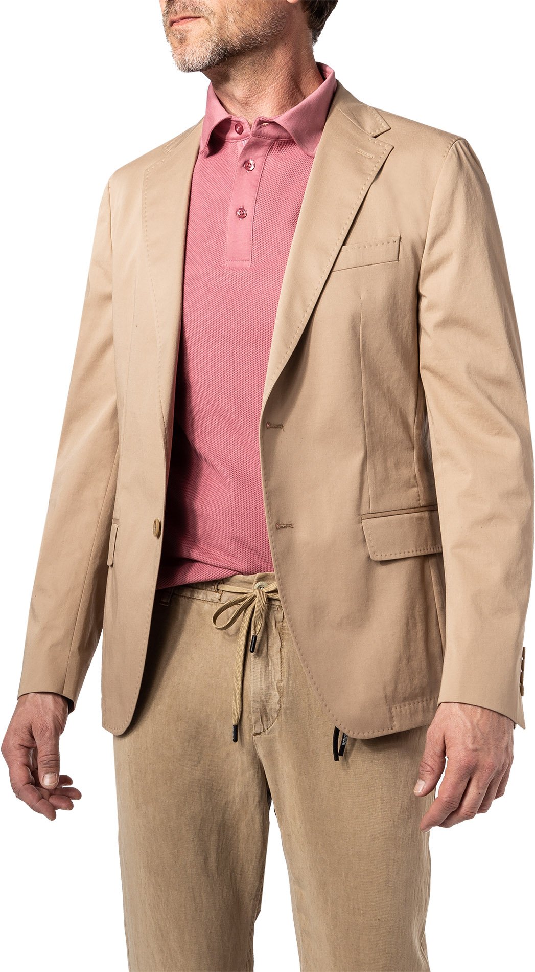 Strellson Herren Sakko beige Slim Fit