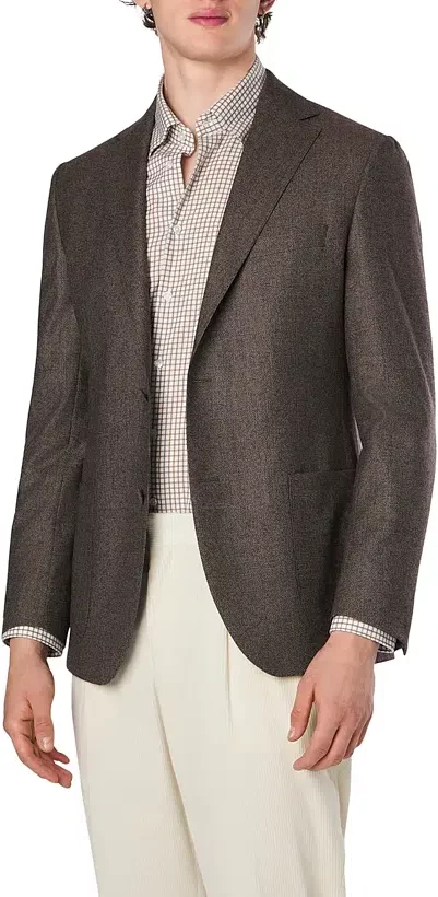 DRESSLER Herren Sakko blau meliert