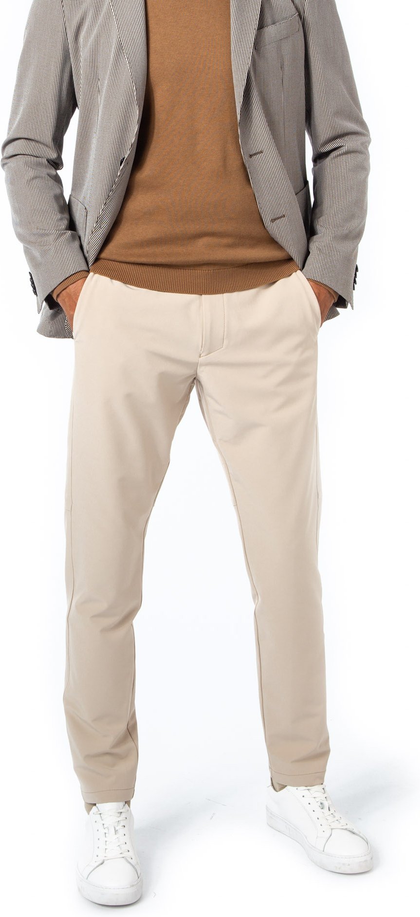 BOSS Green Herren Hose beige Slim Fit