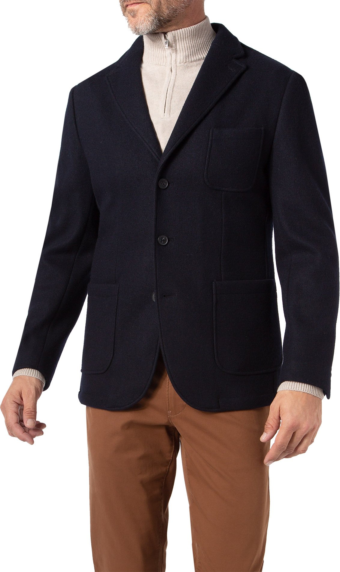 Marc O'Polo Herren Sakko blau